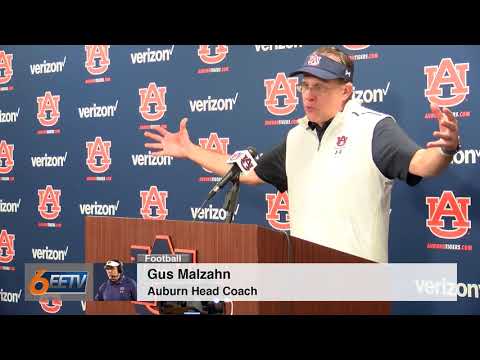 Gus Malzhan Press Conference After Alabama Win