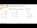 Exploring Perpendicular and Angle Bisectors in Geometry