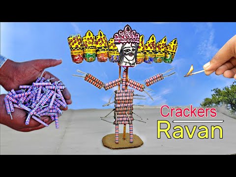 Crackers Wala Dussehra Special Ravan Dahan | Crackers ravan ,Patakha wala ravan | ravan Dahan