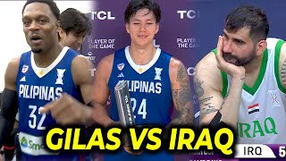 Pinaiyak ni Dwight Ramos ang Iraq best player of the Game, napasuntok sa camera si JB!