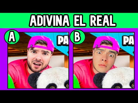Adivina El YouTuber Real De Estas Fotos Aquí | Fede Vigevani, Yolo Aventuras, Alejo Igoa | Quiz