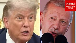YouTube video thumbnail: Trump Claims He Told Turkey's Erdogan To 'Stay Out' Of Iran War And He Obliged Trump 