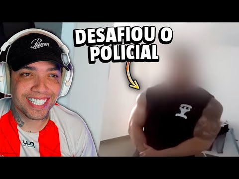 noia reagindo a BOMBADÃO DESAFIOU O POLICIAL