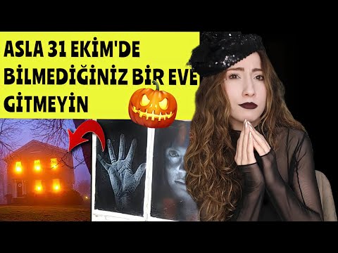 ASLA 31 Ekim'de Dışarıya Çıkmayın! |Cadılar Bayramı Korku Hikayeleri 🎃🎃