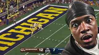 REFS CHEATING WTF! Western Michigan Broncos vs. Michigan Wolverines |COLLEGE FOOTBALL HIGHLIGHTS|