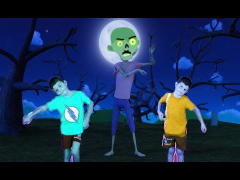 Zombie Dance | Kids Fun Halloween Songs | LetsGoMartin - Nursery Rhymes & Kids Songs