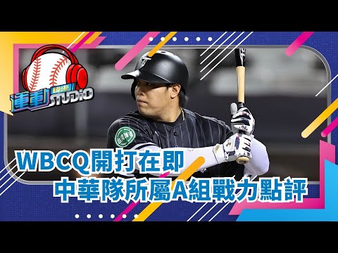 2/10【WBCQA組戰力點評】WBCQ開打在即 中華隊所屬A組戰力點評 | 緯來運動STUDIO