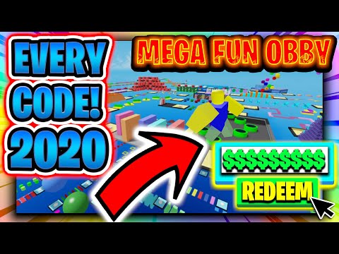 Mega Fun Obby Codes Working 07 2021 - mega fun obby codes roblox