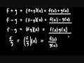 Function Operations and Properties