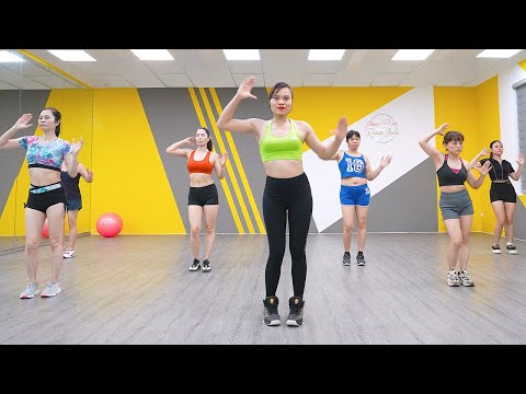 AEROBIC DANCE | 35 min Aerobic Exercises for a Small Waist and Flat Belly