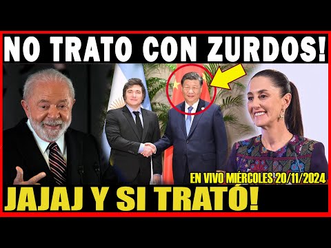 MILEI SE HUMILLÓ EN EL G20 FRENTE A TODOS! SALEN LOS VIDEOS! SHEINBAUM ARRAZÓ