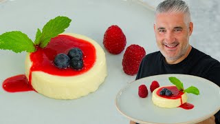 AUTHENTIC Italian PANNA COTTA Recipe (Simple & Delicious)