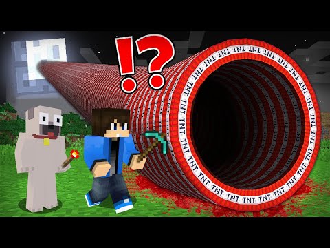 LEGHOSSZABB TNT ALAGÚT A HOLDIG A MINECRAFTBAN!