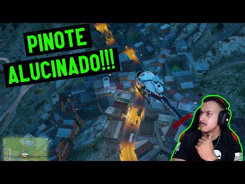FUGA ALUCINADA EM SÃO PAULO ''ATIVOU 5 ESTRELAS'' - GTA RP
