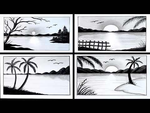 4 Special Scenery Drawing Tutorials