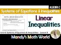 Exploring Solutions to Linear Inequalities