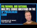 Polynomial and Rational Functions Concepts