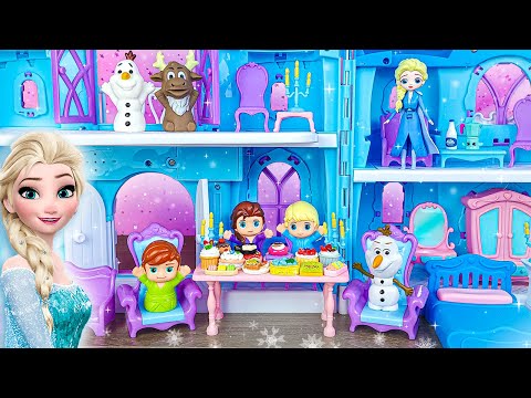 70 Minutes Satisfying with Unboxing Disney Frozen Elsa Toys Collection Review, Elsa Kitchen Set ASMR