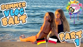 Letní dovolená u Baltu 🏖 | Summer vlog ZuzuTV🌊☀️
