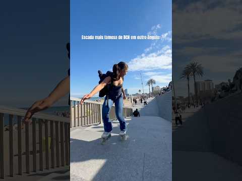 Adivinhe como foi filmado esse vídeo!! Coloque aqui nos comentários.  #patins #patinadora #roller