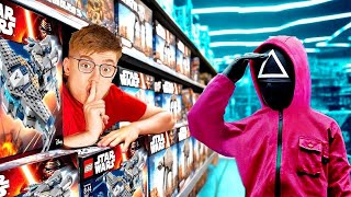 ΜΑΣ ΚΥΝΗΓΑΝΕ SQUID GAME GUARDS ΣΤΟ  BLABLA TOYS!