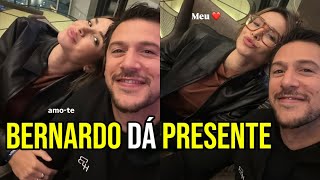 BRUNA GOMES TODA FELIZ COM O PRESENTE QUE BERNARDO SOUSA DEU PRA ELA!