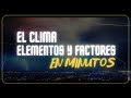 Elementos y Tipos de Clima