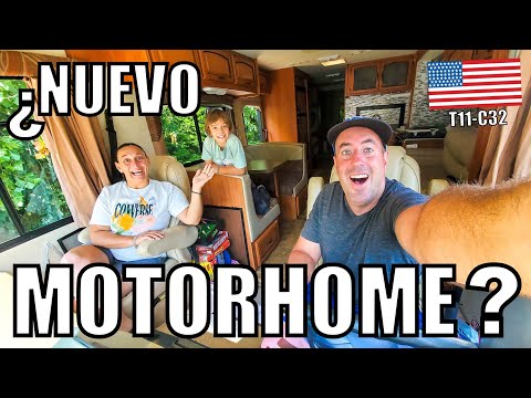 😱 Así es el NUEVO MOTORHOME 👉 con el que CONTINUAMOS el VIAJE por Estados Unidos 🇺🇸 Familia Viajera