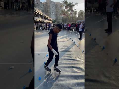 مسابقة سلايد الشباب😱🛼🔥