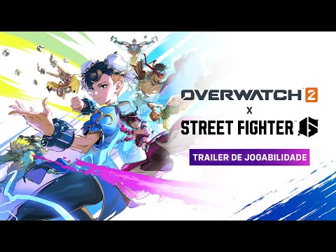 Overwatch 2 x Street Fighter 6 | Trailer de Jogabilidade