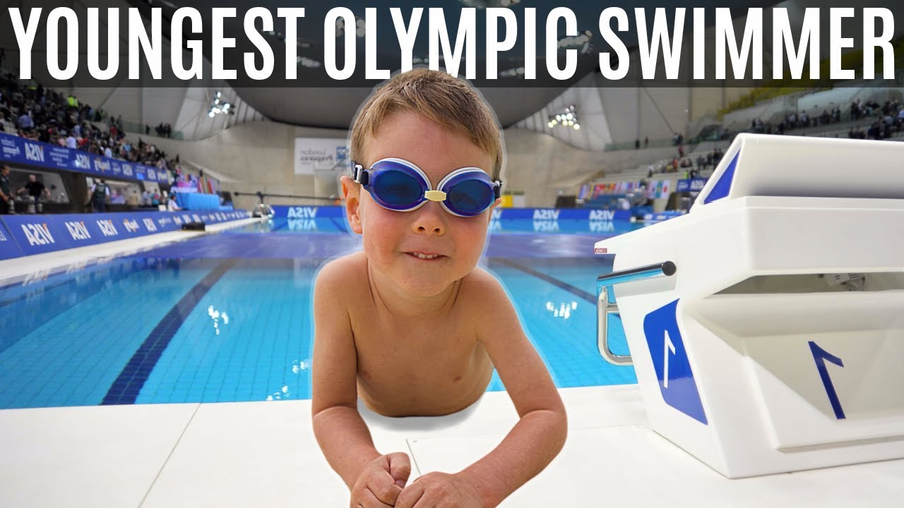 THE WORLD'S YOUNGEST OLYMPIC SWIMMER