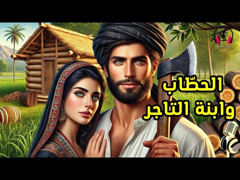 قصة الحطاب وابنة التاجر، من القصص المشوقة قبل النوم، ضع السماعات واستمع، سوق الحكايات والقصص