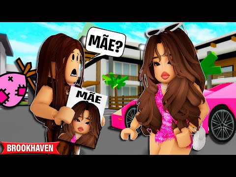 A ÓRFÃ DESCOBRIU que A SUA MÃE É DONA do NOVO HOTEL | Historinhas Brookhaven Roblox | Bibi e Lud