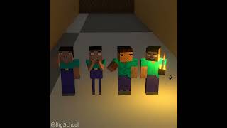 Help Herobrine and friends escape the spider-mutant! 👍