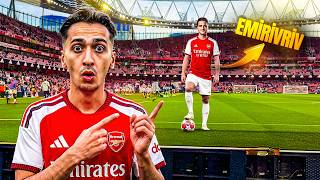 ARSENAL STADINDA MAÇA ÇIKTIK!