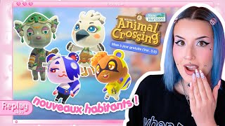 tous les nouveaux habitants et hôtel terminé: MAJ 3.0 ACNH | 20/01/25 (Rediff Live)