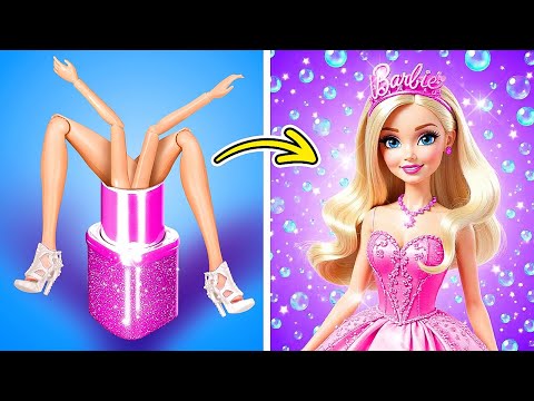 Barbie’s Ultimate Glow-Up! 💖 From Mess to Rich Princess Transformation