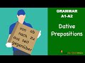 Dative Prepositions in German: Usage and Examples