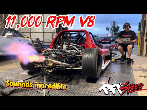 Hayabusa V8 Radical Sings On The Dyno! Pikes Peak Ready!
