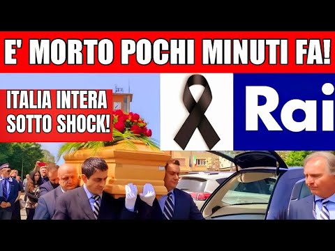 È MORTO POCHI MINUTI FA IL NOTO PERSONAGGIO DELLA RAI! - ITALIA SOTTO SHOCK...