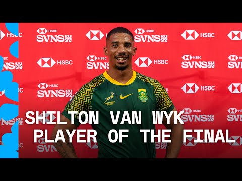 "It's very special for us" | Shilton van Wyk | HSBC SVNS Cape Town Player of the Final