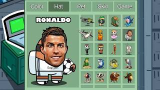 CR7 in Among Us ◉ funny animation - 1000 iQ impostor