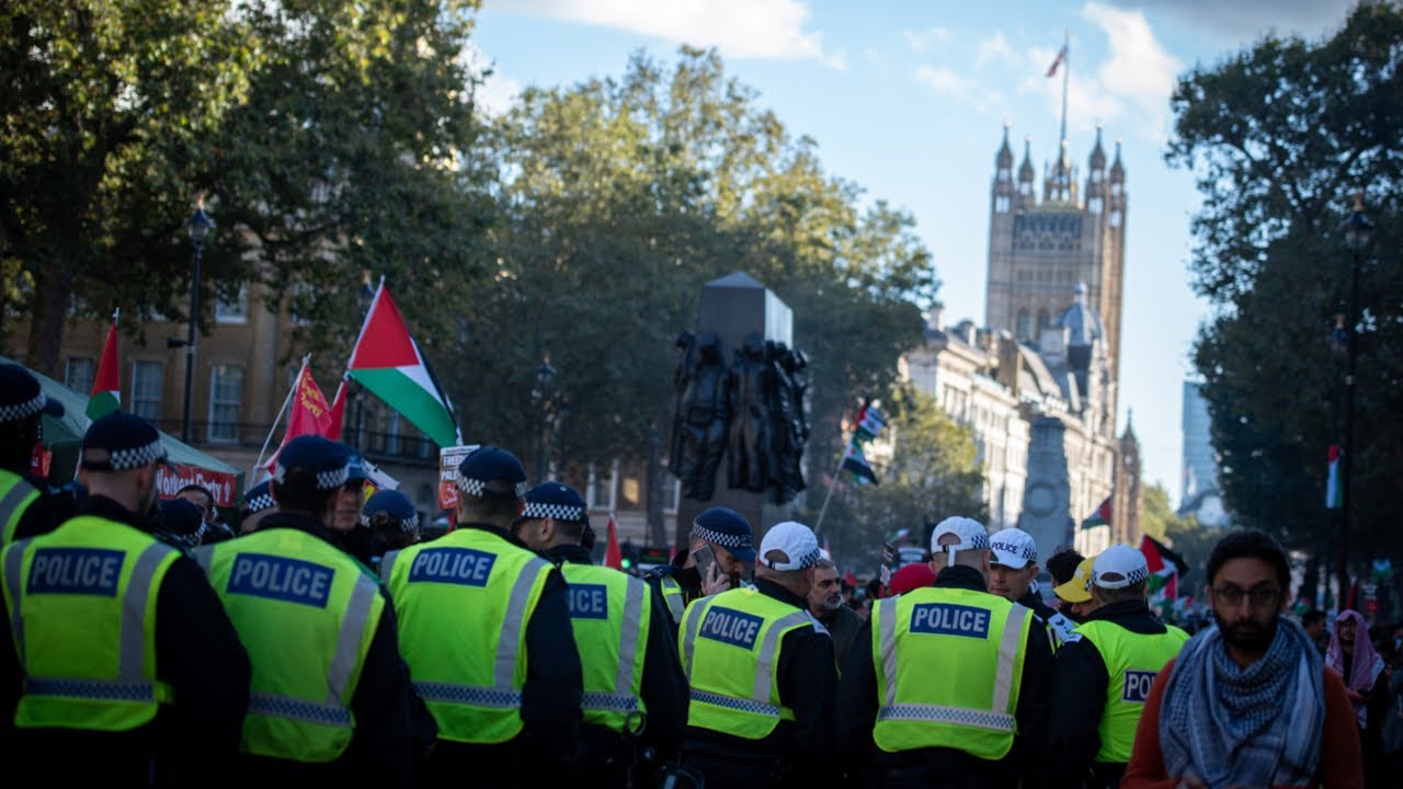 British police have ‘stood by and done next to nothing’ following Palestine protests: Andrew Bolt