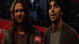 Fatih Akin & Adam Bousdoukos von Soul Kitchen machen auf Dicke Hose