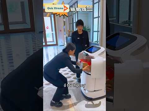 Cô gái nhờ robot đi giao bánh trung thu #shorts