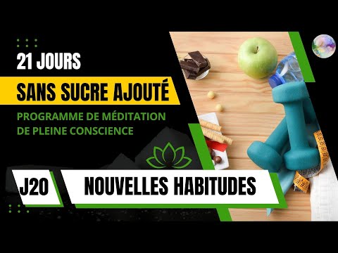 J20 - Méditation Nouvelles Habitudes | PROGRAMME GRATUIT 21 JOURS SANS SUCRE AJOUTÉ