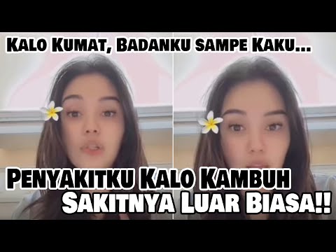 LIVE! Sebelum Meninggal, Lulalahfah Jelaskan Penyakitnya Suka Kambuh!