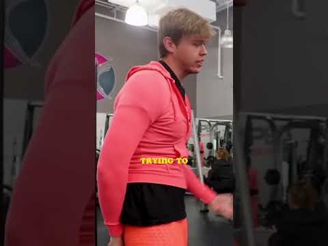 Undercover at Feminist Gym! ? #prank #shorts