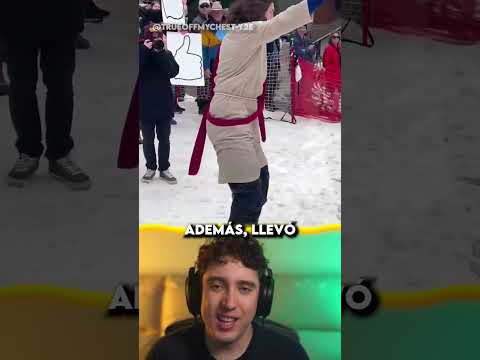 Mira lo que hacen en la competencia de RED BULL 🏊🏻 ⛷️
