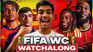 SPAIN 🇪🇸 VS BELGIUM 🇧🇪 | FIFA WORLD CUP 2026 QUARTER FINAL | LIVE WATCHALONG 🔥